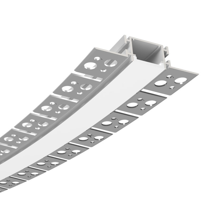 Architectural Series 6012 Trimless Curved LED Channel For 10mm Flexible Strip Lights Architectural Series 6012 Trimless Curved LED Channel For 10mm Flexible Strip Lights